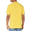 imageAmazon Essentials Mens RegularFit Cotton Pique Polo Shirt Available in Big ampamp TallYellow Twin Stripe