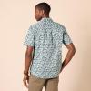 imageAmazon Essentials Mens RegularFit ShortSleeve ButtonDown Vacation ShirtBlue Floral