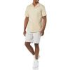 imageAmazon Essentials Mens RegularFit ShortSleeve ButtonDown Vacation ShirtKhaki Brown