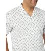 imageAmazon Essentials Mens RegularFit ShortSleeve ButtonDown Vacation ShirtLight Blue Bird Print