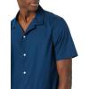 imageAmazon Essentials Mens RegularFit ShortSleeve ButtonDown Vacation ShirtNavy