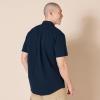 imageAmazon Essentials Oxford Shirts for Men  RegularFit ShortSleeveNavy