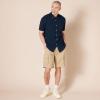 imageAmazon Essentials Oxford Shirts for Men  RegularFit ShortSleeveNavy