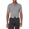 Medium Grey Heather White Stripe