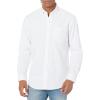imageAmazon Essentials Mens Long Sleeve Shirts Casual  RegularFit Pocket OxfordWhite