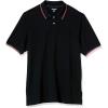 Black Red White Thin Stripe