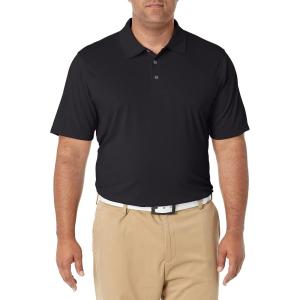 imageAmazon Essentials Mens Golf Polo Shirt Quick Dry Short SleeveBlack