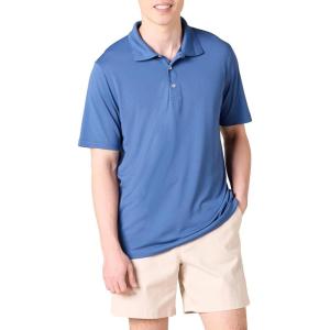 imageAmazon Essentials Mens Golf Polo Shirt Quick Dry Short SleeveBlue