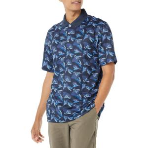imageAmazon Essentials Mens Golf Polo Shirt Quick Dry Short SleeveBlue Frogs