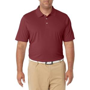 imageAmazon Essentials Mens Golf Polo Shirt Quick Dry Short SleeveBurgundy