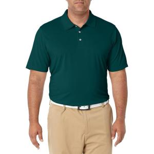 imageAmazon Essentials Mens Golf Polo Shirt Quick Dry Short SleeveForest Green