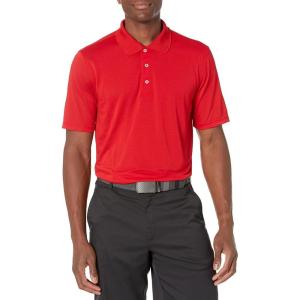 imageAmazon Essentials Mens Golf Polo Shirt Quick Dry Short SleeveRich Red