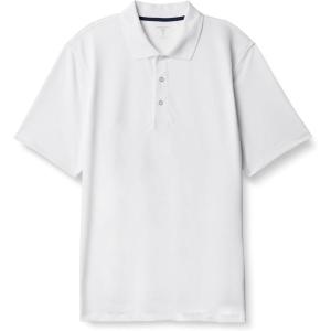 imageAmazon Essentials Mens Golf Polo Shirt Quick Dry Short SleeveWhite