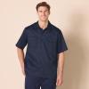 imageAmazon Essentials Button Up Shirt for Men ShortSleeve Stain and WrinkleResistantDark Navy