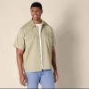 imageAmazon Essentials Button Up Shirt for Men ShortSleeve Stain and WrinkleResistantKhaki Brown