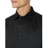 imageAmazon Essentials Dress Shirts Button Down Long Sleeve RegularFit StretchBlack