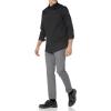 imageAmazon Essentials Dress Shirts Button Down Long Sleeve RegularFit StretchBlack