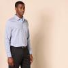 imageAmazon Essentials Dress Shirts Button Down Long Sleeve RegularFit StretchBlue White Grid Check