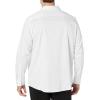imageAmazon Essentials Dress Shirts Button Down Long Sleeve RegularFit StretchLavender White Windowpane