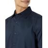 imageAmazon Essentials Dress Shirts Button Down Long Sleeve RegularFit StretchNavy