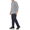 imageAmazon Essentials Dress Shirts Button Down Long Sleeve RegularFit StretchWhite Gingham