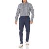 imageAmazon Essentials Dress Shirts Button Down Long Sleeve RegularFit StretchWhite Gingham