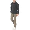 imageAmazon Essentials LongSleeve Polo Shirt for Men Slim Fit PiqueCharcoal Heather