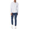 imageAmazon Essentials LongSleeve Polo Shirt for Men Slim Fit PiqueLight Blue