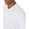 imageAmazon Essentials LongSleeve Polo Shirt for Men Slim Fit PiqueLight Blue
