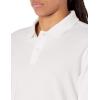 imageAmazon Essentials LongSleeve Polo Shirt for Men Slim Fit PiqueWhite