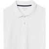 imageAmazon Essentials LongSleeve Polo Shirt for Men Slim Fit PiqueWhite