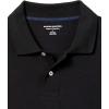 imageAmazon Essentials Mens Long Sleeve Polo Shirt with Collar RegularFit PiqueBlack