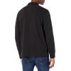 imageAmazon Essentials Mens Long Sleeve Polo Shirt with Collar RegularFit PiqueBlack