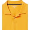 imageAmazon Essentials Mens Long Sleeve Polo Shirt with Collar RegularFit PiqueDark Yellow