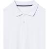 imageAmazon Essentials Mens Long Sleeve Polo Shirt with Collar RegularFit PiqueLight Blue