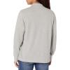 imageAmazon Essentials Mens Long Sleeve Polo Shirt with Collar RegularFit PiqueLight Grey Heather