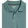 imageAmazon Essentials Mens Long Sleeve Polo Shirt with Collar RegularFit PiqueSage Green