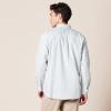 imageAmazon Essentials Mens Long Sleeve Shirt  RegularFit Pocket Stretch Oxford Available in Big ampamp TallLight Grey
