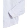 imageAmazon Essentials Mens Long Sleeve Shirt  RegularFit Pocket Stretch Oxford Available in Big ampamp TallPowder Blue Vertical Stripe