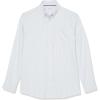 imageAmazon Essentials Mens Long Sleeve Shirt  RegularFit Pocket Stretch Oxford Available in Big ampamp TallPowder Blue Vertical Stripe