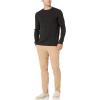 imageAmazon Essentials Mens Long Sleeve SlimFit Waffle ShirtBlack