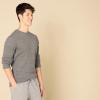 imageAmazon Essentials Mens Long Sleeve SlimFit Waffle ShirtCharcoal