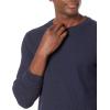 imageAmazon Essentials Mens Long Sleeve SlimFit Waffle ShirtNavy