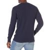 imageAmazon Essentials Mens Long Sleeve SlimFit Waffle ShirtNavy