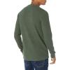 imageAmazon Essentials Mens Long Sleeve SlimFit Waffle ShirtOlive Heather