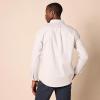 imageAmazon Essentials Mens LongSleeve RegularFit Stretch Oxford Shirt Available in Big ampamp TallLight Grey