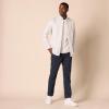 imageAmazon Essentials Mens LongSleeve RegularFit Stretch Oxford Shirt Available in Big ampamp TallLight Grey