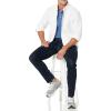 imageAmazon Essentials Mens LongSleeve RegularFit Stretch Oxford Shirt Available in Big ampamp TallWhite