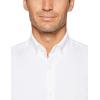 imageAmazon Essentials Mens LongSleeve RegularFit Stretch Oxford Shirt Available in Big ampamp TallWhite
