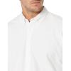 imageAmazon Essentials Mens LongSleeve RegularFit Stretch Oxford Shirt Available in Big ampamp TallWhite